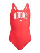 Coll St Badedragt Badetøj Red Adidas Sportswear