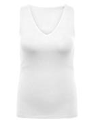 Cartime Life 2-Way V-Neck Tank Top Jrs Tops T-shirts & Tops Sleeveless...
