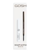 Sculpt & Style Brow Set Gift Box Øjenbrynsblyant Makeup Multi/patterne...