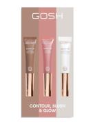 Contour, Blush & Glow Gift Box Makeupsæt Makeup Multi/patterned GOSH C...