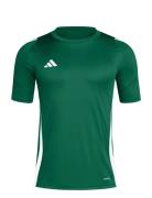 Tiro24 Jsy Sport T-Kortærmet Skjorte Blue Adidas Performance