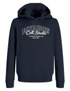 Jjmakoto Sweat Hood Mni Tops Sweatshirts & Hoodies Hoodies Navy Jack &...
