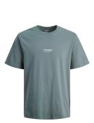 Jjesoho Tee Ss Crew Neck Noos Tops T-Kortærmet Skjorte Blue Jack & J S