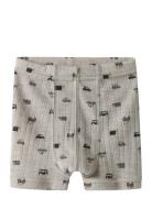 Nmmwang Wool Needle Boxer Night & Underwear Underwear Underpants Grey ...