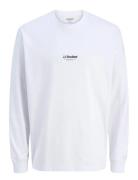 Jjesoho Tee Ls Crew Neck Noos Tops T-Langærmet Skjorte White Jack & J ...