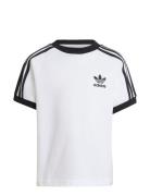 3Stripes Tee Tops T-Kortærmet Skjorte White Adidas Originals