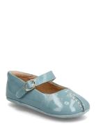 Bisgaard Annabelle Shoes Baby Booties Blue Bisgaard