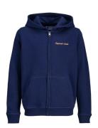 Jornorrebro Emb Sweat Zip Hood Jnr Tops Sweatshirts & Hoodies Hoodies ...