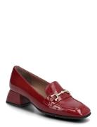 Fleur 03 Shoes Heels Heeled Loafers Burgundy Wonders