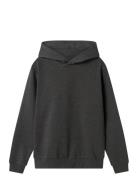 Nlnnizu Ls Bru Sweat W. Hood Noos Tops Sweatshirts & Hoodies Hoodies G...