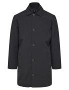 Slhnew Alvin Mac Coat Noos Trenchcoat Frakke Black Selected