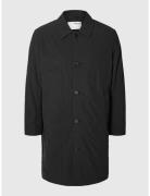 Slhmarc Carcoat Tynd Frakke Black Selected