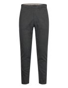 Slh175-Slim Miles Hounds Pant Bottoms Trousers Chinos Grey Selected