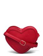Heart Bag Tote Taske Red Molo