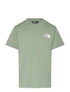 Teen Simple Dome Regular Ss Tee Sport T-Kortærmet Skjorte Green The No...