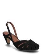 Banie 50 Stiletto Sandal Med Hæl Black Anonymous Copenhagen