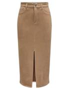 Onlstina Life Mw Faux Suede Skirt Cc Pnt Skirts Knee-length & Midi Ski...
