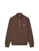 Standard Half Zip Logo Sweat Tops Sweatshirts & Hoodies Sweatshirts Br...