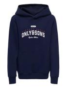 Osjceres Reg Vintage Print Hood Swt Noos Tops Sweatshirts & Hoodies Ho...