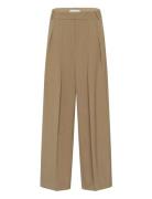 Briettaiw Wide Pants Bottoms Trousers Wide Leg Beige InWear