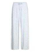 Drawstring Wide Trousers Bottoms Trousers Wide Leg Blue Gina Tricot