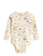 Body Moomin Langærmet Body Beige Lindex