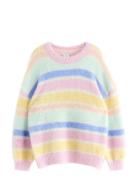 Sweater Featheryarn Stripe Tops Knitwear Jumpers Multi/patterned Linde...