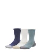 Ua Performance Tech 3Pk Crew Sport Socks Regular Socks Blue Under Armo...