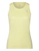 W Run Velocity Tank  Sport T-shirts & Tops Sleeveless Yellow PUMA