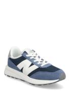 New Balance 370 Kids Bungee Lace Low-top Sneakers Blue New Balance