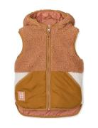 Diana Reversible Vest Foret Vest Beige Liewood
