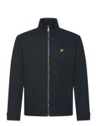 High Neck Twill Jacket Tynd Jakke Navy Lyle & Scott