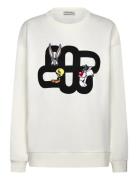 Linki Tops Sweatshirts & Hoodies Sweatshirts White Munthe