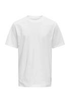 Osjmax Life Ss Stitch Tee Jrs Noos Tops T-Kortærmet Skjorte White ONLY...