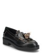 Loafer Shoes Flat Loafers Black ANGULUS