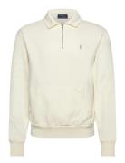 Loopback Fleece Quarter-Zip Sweatshirt Tops Sweatshirts & Hoodies Swea...