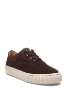Kim U Chocolate Low-top Sneakers Brown Sneaky Steve