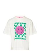 Tnpraise Os S_S Tee Tops T-Kortærmet Skjorte White The New