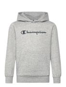 Hooded Sweatshirt Sport Sweatshirts & Hoodies Hoodies Grey Champion