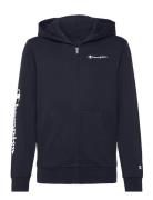 Hooded Full Zip Sweatshirt Sport Sweatshirts & Hoodies Hoodies Black C...
