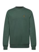Crew Neck Fly Fleece Sport Sweatshirts & Hoodies Sweatshirts Green Lyl...