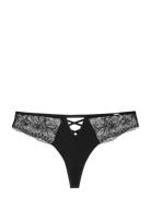 Kikky Thong G-streng Undertøj Black Dorina