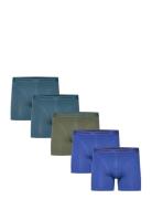 Cotton Stretch Boxer 5P Boxershorts Blue Björn Borg