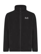 Malakit Kids Fz Tops Sweatshirts & Hoodies Sweatshirts Black Didrikson...