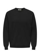 Onsjob Rlx Ls Boucle Crew Knit Tops Sweatshirts & Hoodies Sweatshirts ...