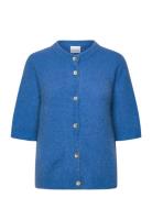 Kae Ss Knit Cardigan Tops Knitwear Cardigans Blue Noella