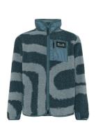 Exa Pr Kids Fz 2 Tops Sweatshirts & Hoodies Sweatshirts Blue Didrikson...