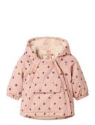 Nbflasnow05 Jkt Aop Fo Lil Outerwear Jackets & Coats Winter Jackets Pi...