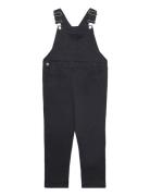 Straight Denim Dungarees Bottoms Dungarees Navy Mango