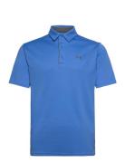 Tech Polo Sport Polos Short-sleeved Blue Under Armour